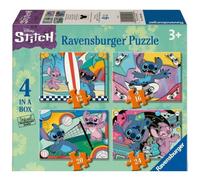 Puzzle 4In1 Disney Stitch Ravensburger Genuine Jigsaw High Quality Toy Gift Hobb