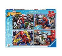Puzzle 4X100Pcs Spider-Man Bumper Pack Ravensburger Puzzle Top