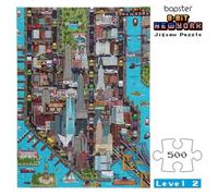 Puzzle 500 8-Bit New York Mieredu Puzzle Top Quality Best