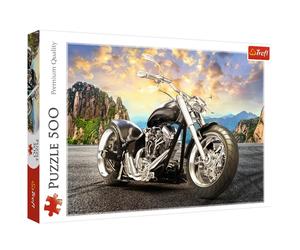Puzzle 500 Black Motorcycle Trefl Puzzle Top Quality Best