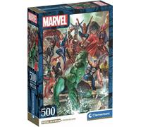 Puzzle 500 Compact The Avengers - Clementoni