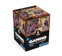 Clementoni Puzzle 500 pieces Cube Gaming, Yu-Gi-Oh, Puzzle for Adults 14-99 Years, Made in Italy, 35602