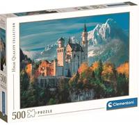 Puzzle 500 elementów. High Quality Collection. Zamek Neuschwanstein - Clemen...