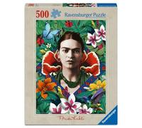 Ravensburger Erwachsenenpuzzle 500 Teile - Frida Kahlo, blühende Fantasie