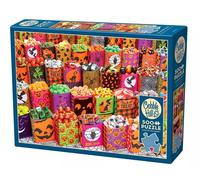Puzzle 500 Halloweenowe smakołyki 112261 - Cobble Hill
