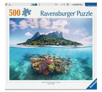 Ravensburger Puzzle 12001798 - Island and Coral World - Beautiful 500 Pieces Photo Puzzle for Adults and Children from 12 Years