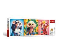 Puzzle 500 Panorama Dogs Fashion Week