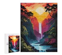 Puzzle 500 PCS Amazon Sunset Serenity Puzzles Für Erwachsene Puzzle Geburtstagsgeschenk Schwierig Und Herausfordernd Anspruchsvolles Spiel Geschenke 500 PCS