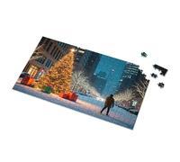 Puzzle 500 Pieces Christmas In The City: A Winter Wonderland Picture Puzzle Toys For Boys 6-8 Jigsaw Puzzles 500 Pieces(500PCS)