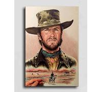 Puzzle 500 pieces Clint Eastwood Poster Wooden Toys for Adults Decompression Game 52x38CM