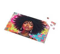 Puzzle 500 Pieces Colorful Graffiti: A Bold Fashion Statement Picture Puzzle 3 Year Old Girl Gifts Puzzles For Toddlers 2-4(1000PCS)