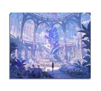 Puzzle 500 Pieces Greenhouse Victorian Colored Floral Bohemian Puzzle Lover's Gift Suitable for Home Decoration Holiday Decoration