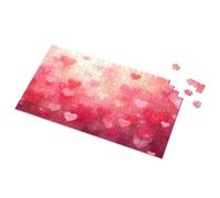 Puzzle 500 Pieces Hearts In Soft Focus: A Romantic Background Picture Puzzle Puzzles For Kids Ages 4-6 Kids Toys For Girls(1000PCS)