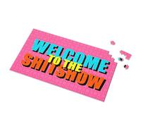 Puzzle 500 Pieces Welcome To The Shitshow: A Bold Statement Picture Puzzle Toys Under 10 Dollars Puzzles For Adults 500 Piece(300PCS)