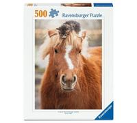 Ravensburger - 12001901 500-piece jigsaw puzzle - The Little Rider (Baby Animal Collection) - Adults and Children from 12 years old - High quality jigsaw puzzle