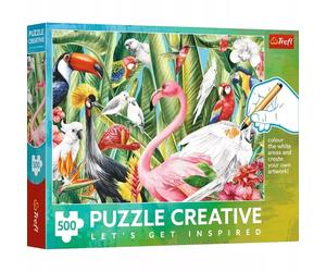 Puzzle 500 Rajskie ptaki - Trefl