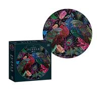 Interdruk - 500 Piece Round Jigsaw Puzzle for Adults - Secret Garden no. 1, 63 cm (diameter)