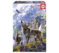 Puzzle 500 Wolves In The Mountains Clementoni Puzzle Top Quality
