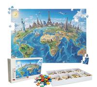 Puzzle 5000 - Abstract Earth Jigsaw Games - 5000 Piece Jigsaw Puzzles for Adults - Pieces with Box - Wooden Puzzles - Challenging Game Beautiful - The Best Gifts Relaxation 61.6 X 41.5 Inch W3H-615