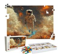 Puzzle 5000 - Dream Astronaut Jigsaw Games - 5000 Piece Jigsaw Puzzles for Adults - Pieces with Box - Wooden Puzzles - Challenging Game Beautiful - The Best Gifts Relaxation 61.6 X 41.5 Inch W3H-101