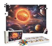 Puzzle 5000 - Universe Fireball Jigsaw Games - 5000 Piece Jigsaw Puzzles for Adults - Pieces with Box - Wooden Puzzles - The Best Gifts for Stress Selief and Relaxation 61.6 X 41.5 Inch W3H-440