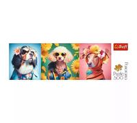 Puzzle 500el Trefl Pokaz Mody Psia Edyc Panorama - Trefl