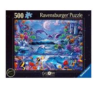 Puzzle 500Pcs Glow-In-The-Dark Magical World Ravensburger Puzzle