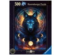 Puzzle 500Pcs Glow-In-The-Dark Wolf And Moons Ravensburger