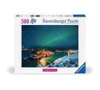 Puzzle 500Pcs Northern Lights Over Bergsfjord Ravensburger