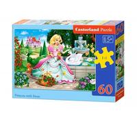 Puzzle 60 elementów. Księżniczka z łabędziem - Castorland