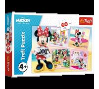 Puzzle 60 elementów. Urocza Minnie - Trefl