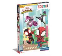 Puzzle 60 Maxi Super Kolor Spidey and his Friends - Clementoni