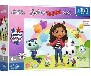 Puzzle 60 Super Shape XXL Weseli Przyjaciele Gabi - Trefl