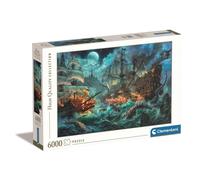 Puzzle 6000 Hq Pirates Battle Clementoni Puzzle Top Quality Best