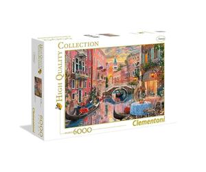 Puzzle 6000 Hq Venice Evening Sunset Clementoni Puzzle Top