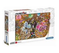 Clementoni - 36527 - Mordillo Puzzle - The Kiss - 6000 pieces - Made in Italy - jigsaw puzzles for adult