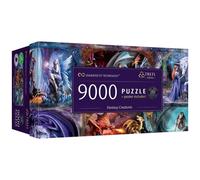 TREFL Prime UFT: Fantasy Creatures-9000 Pieces, Anne Stokes, Large Jigsaw Puzzle, Cardboard with Extra Thickness, BIO, EKO, Fun for Adults and Children from 12 Years, Multicoloured, 81034