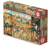 Puzzle 9000 Ogród rozkoszy ziemskich Hieronim Bosch - Educa