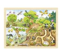 Puzzle 96 Nature made of wood