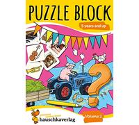 Puzzle Activity Book from 5 Years - Volume 2: Colourful Preschool Activity Books with Puzzle Fun - Labyrinth, Sudoku, Search and Find Books for ... Logical Thinking: Puzzle Activity Books: 740