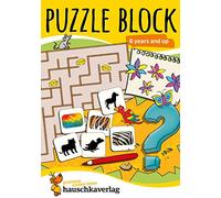 Puzzle Activity Book from 6 Years: Colourful Preschool Activity Books with Puzzle Fun - Labyrinth, Sudoku, Search and Find Books for Children, ... Logical Thinking: Puzzle Activity Books: 741