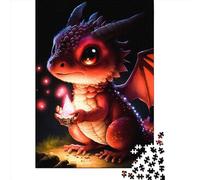 Puzzle Adult 500 Piece Baby Dragon 7 Jigsaw Puzzle Game Wooden Jigsaw Puzzle Teenagers And Fun Puzzles Games 500pcs (52x38cm)