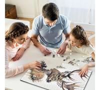 Puzzle Adult 500 Piece Deer Nature Animal Forest Jigsaw Puzzle Game Wooden Jigsaw Puzzle Teenagers And Fun Puzzles Games 500pcs (52x38cm)