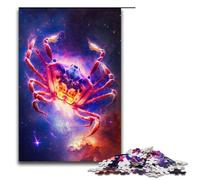 Puzzle Adult Crab Jigsaws 1000 Pieces Paper Jigsaw for Kids Age 12 Years Up Challenging Game 1000 PCS(38x26cm)