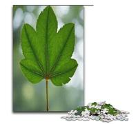 Puzzle Adult Sycamore Leaves Jigsaws 1000 Pieces Wooden Jigsaw for Kids Age 12 Years Up Challenging Game 1000 PCS(38x26cm)