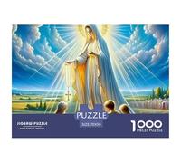 Puzzle Angel 1000 Pieces for Adults Jigsaw Educational Games Jesus Christ Decoration Puzzle Gifts for Men for Both Adults And Children 70x50cm/1000pcs