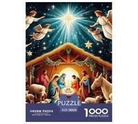Puzzle Angel 1000 Pieces Puzzles for Adults 100% Recycled Cardboard Jesus Christ for Adults Gifts Home Decoration 38x26cm/1000pcs