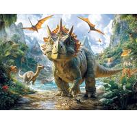 puzzle Animal Small Jigsaws Pieces for Adults 122x81cm,3000pcs Wooden Difficult 3000 Piece Jigsaw Puzzles Dinosaur Decompressing IQ Game Game Challenge Toy for Adults Kids Age 14 Years Up P-468