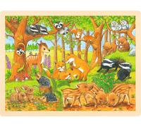 Puzzle Baby Animals In The Forest