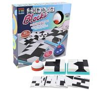 Puzzle Blocks | Educational Tabletop Activity with Storage Tray - Logic Blocks,for Kindergarten Classroom Preschool Easter Stocking Stuffers Girls Kids Boy